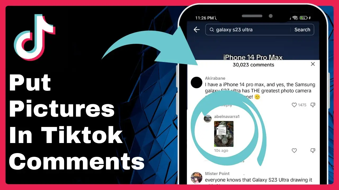 TikTok Comment Picture